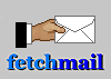logo: a hand presenting an envelope